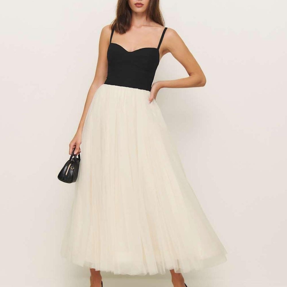 Reformation Black Dress